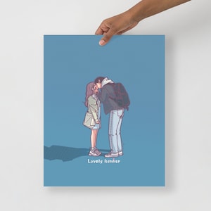 Lovely Runner K-Drama Illustration Art Poster_Ver.5