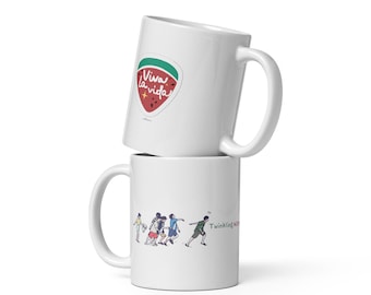 Viva La Vida K-Drama Twinkling Watermelon Glossy Art Mug