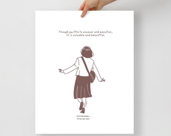 Extraordinary Attorney Woo Young Woo K-Drama Illustration Art Poster