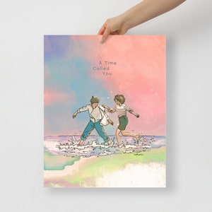 A Time Called you K-Drama Illustration Art Poster