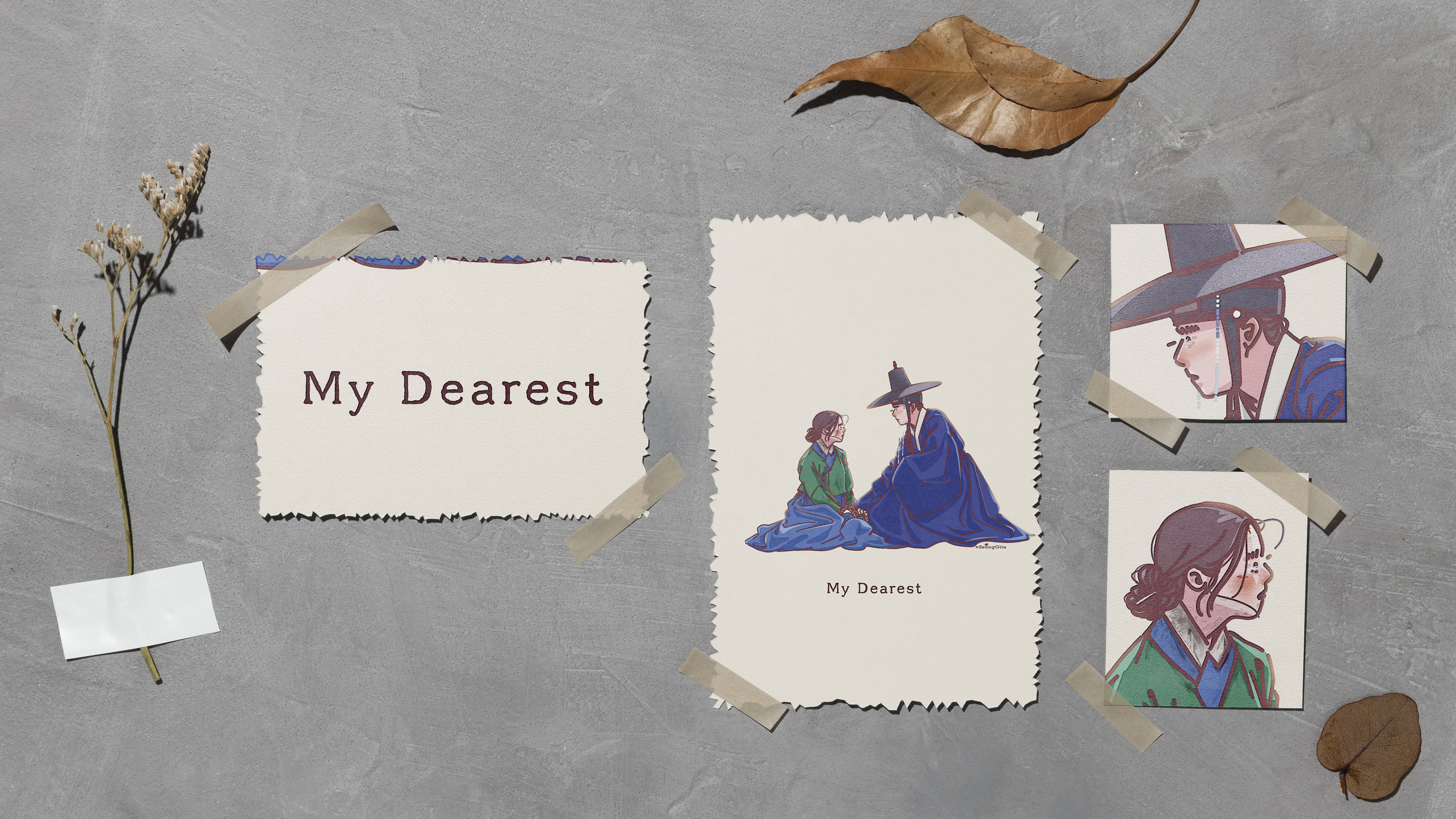 My Dearest K-drama Illustration Art Poster - Etsy