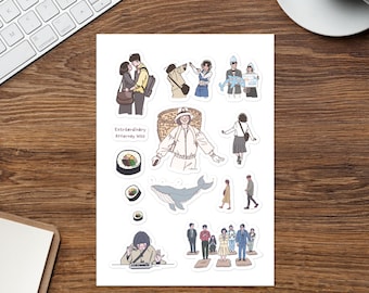 Extraordinary Attorney Woo Collection Sticker sheet