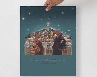 When Life Gives You Tangerines Illustration Art Poster_Geumyoung & Park Toto