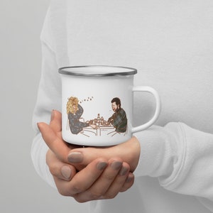 Movie When Harry Met Sally Enamel Art Mug