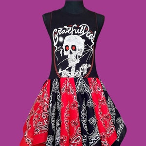 Small Grateful Dead On The Road Festival Bandana Tank Dress