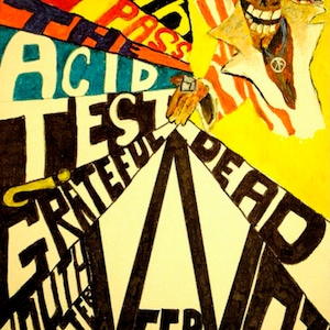 Official Intrepid Trips Limited Edition 11x17 Watts Acid Test Poster