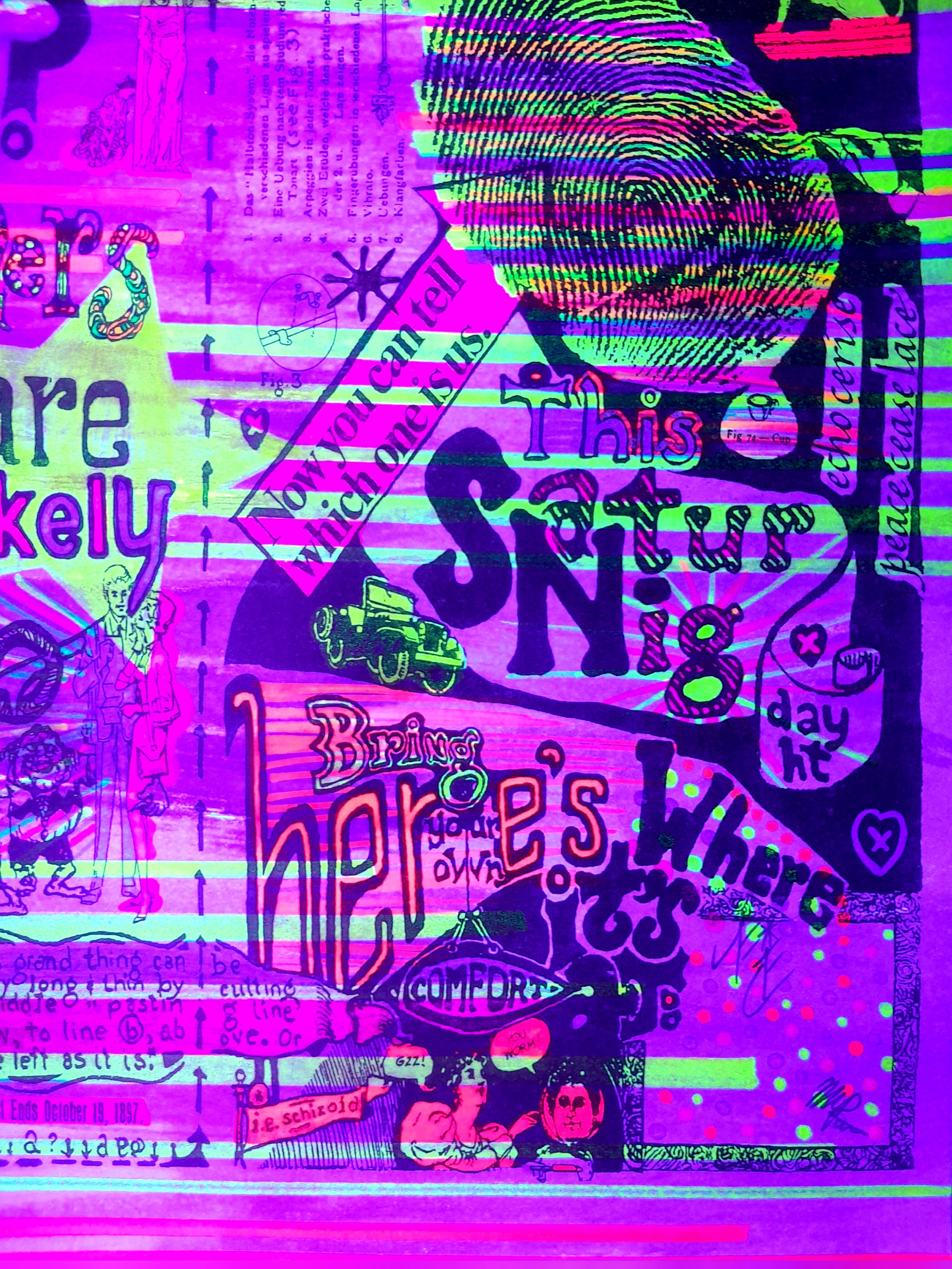 11x17 Official Merry Prankster Intrepid Trips Red Acid Test