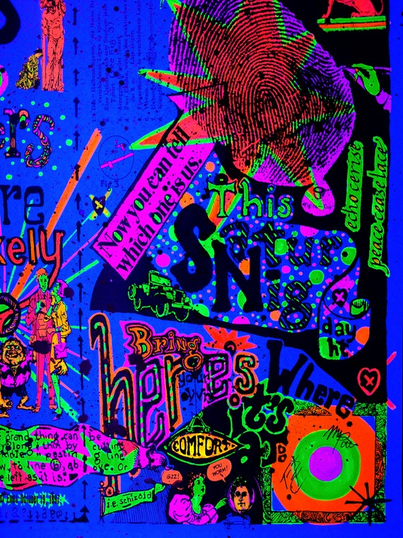 12x19 Official Merry Prankster Intrepid Trips Acrylic Splat