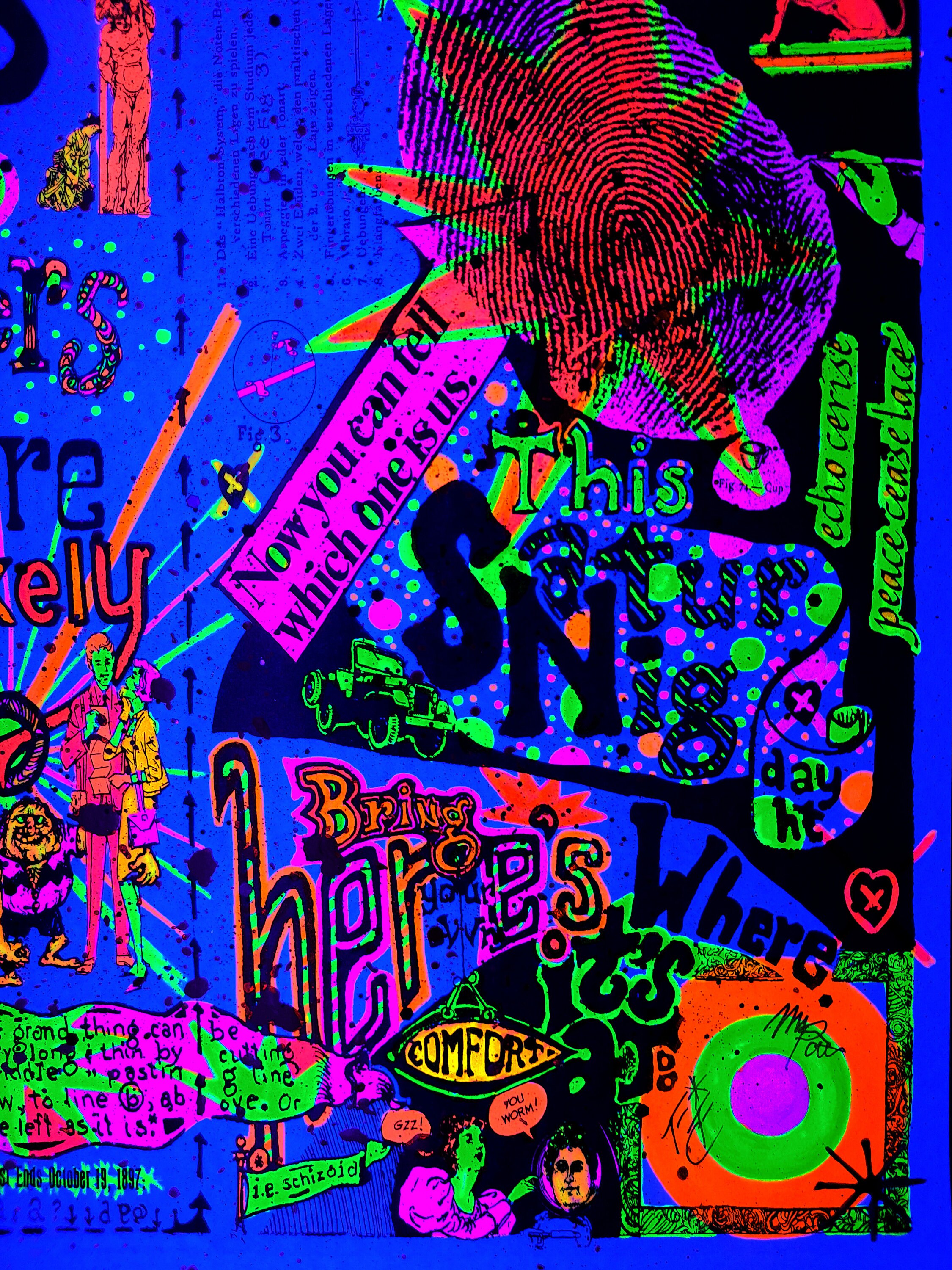 12x19 Official Merry Prankster Intrepid Trips Acrylic Splat