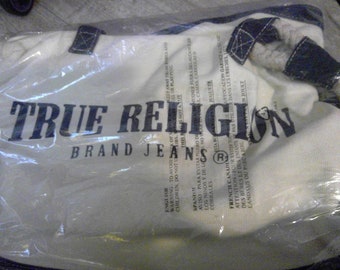 True religion tote bag