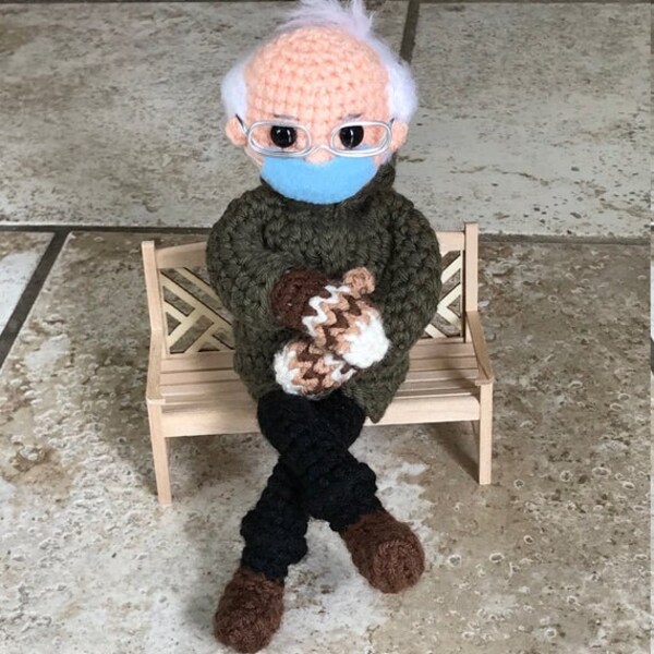 Bernie Mittens doll