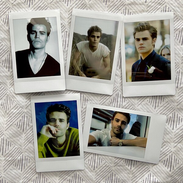 Paul Wesley / Stefan Salvatore Polaroids