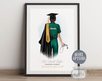 Custom Paramedic Gift, Personalised Paramedic Graduation Gift, Future Dentist Gifts, PhD Gift, Paramedic Nurse University Gift Digital File