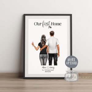 Our First Home Gift, First Home Gift, Couple Personalised Gift, Gift for Husband, Gift for Wife, Valentines Gift, Personalised Gift