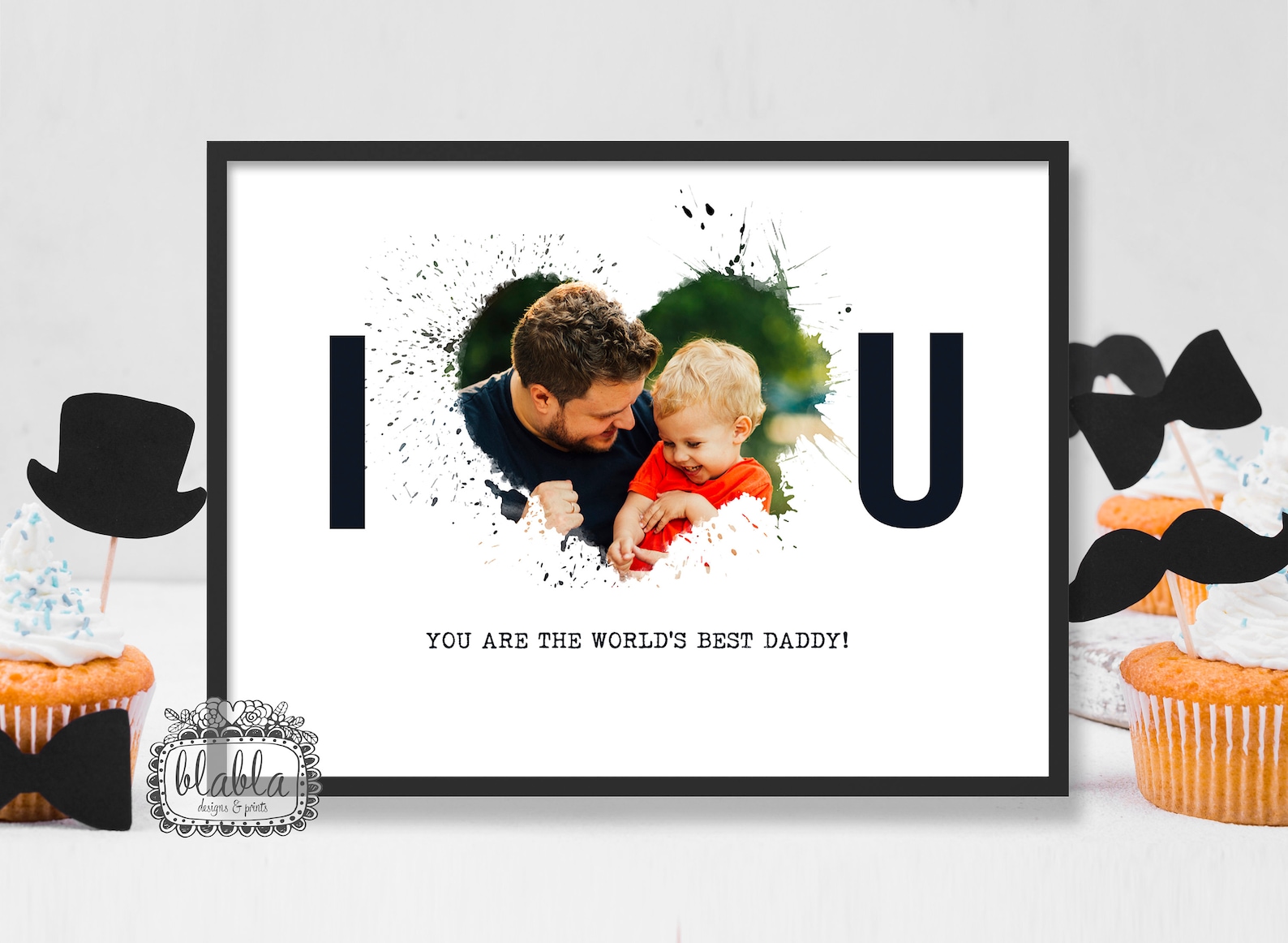 Personalised Custom Photography Fathers Day Poster Worlds Etsy