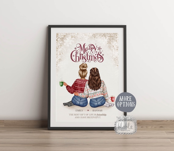 Christmas Card Mothers Day Card For Boyfriends Mom Canvas Print