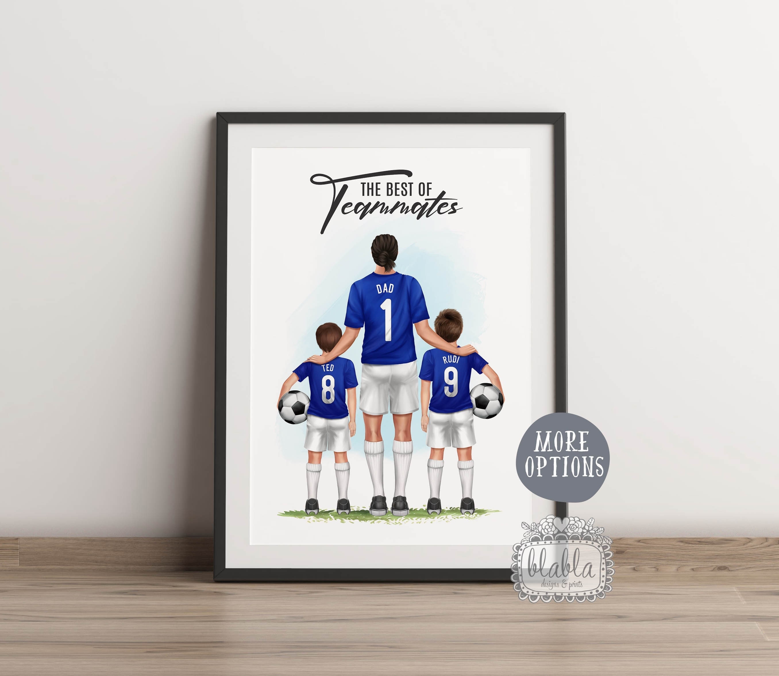 Pallone Da Calcio Personalizzato SweetJECCU – Foto E Nome, Taglia 4 O 5, Regalo Per Papà, Figlio O Fidanzato