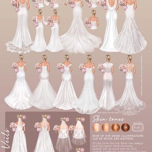 Regalo personalizado para la madre de la novia, retrato artístico personalizado para la madre de la novia, boda personalizada, regalo de boda personalizado imagen 6