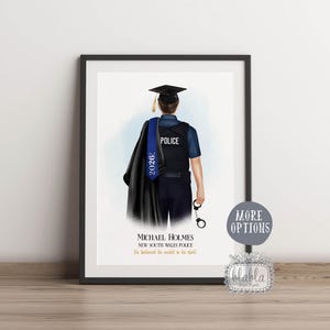 Police Academy Graduation Gift, Police graduation gift, Congratulations On Your Graduation, Police School Gift, Gift for Police Officer image 2