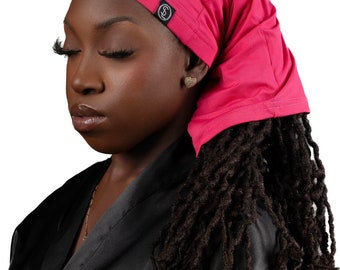 Calzino Loc / Cappello Loc aperto sulla schiena / Cuffia per capelli / Cuffia per dormire / Cuffia per dormire Loc / Cuffia con treccia / Cappello Loc / Fucsia / M/L