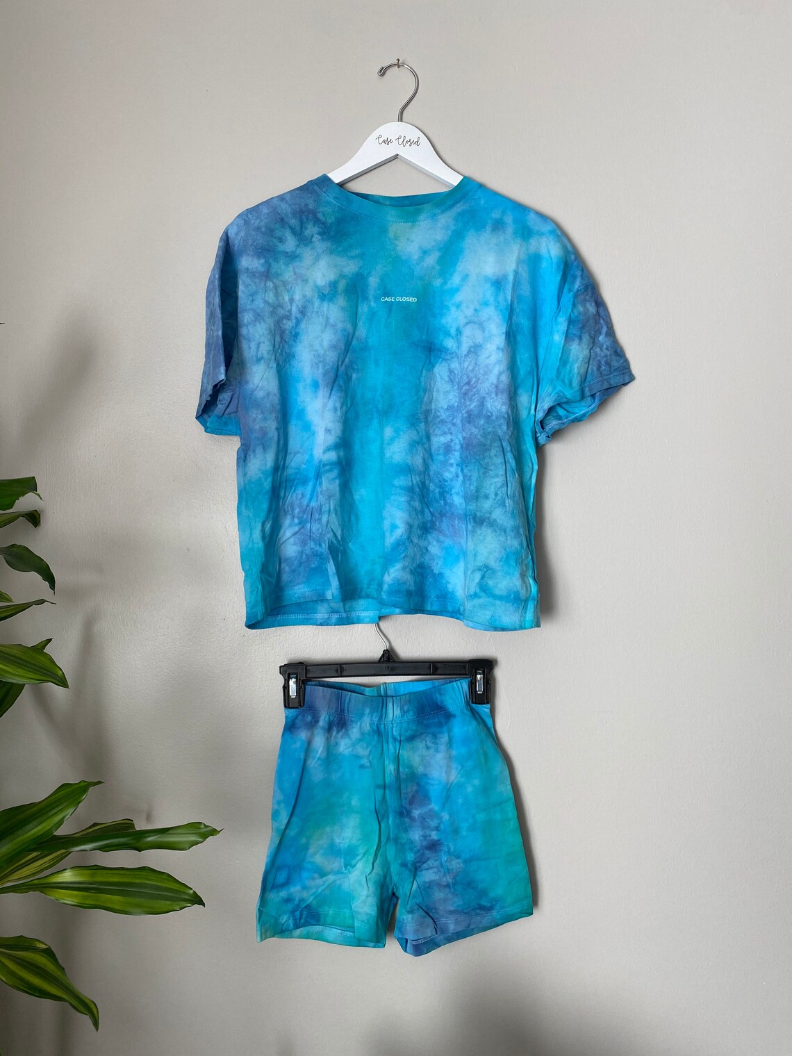 Tie Shirt & Shorts Set Etsy