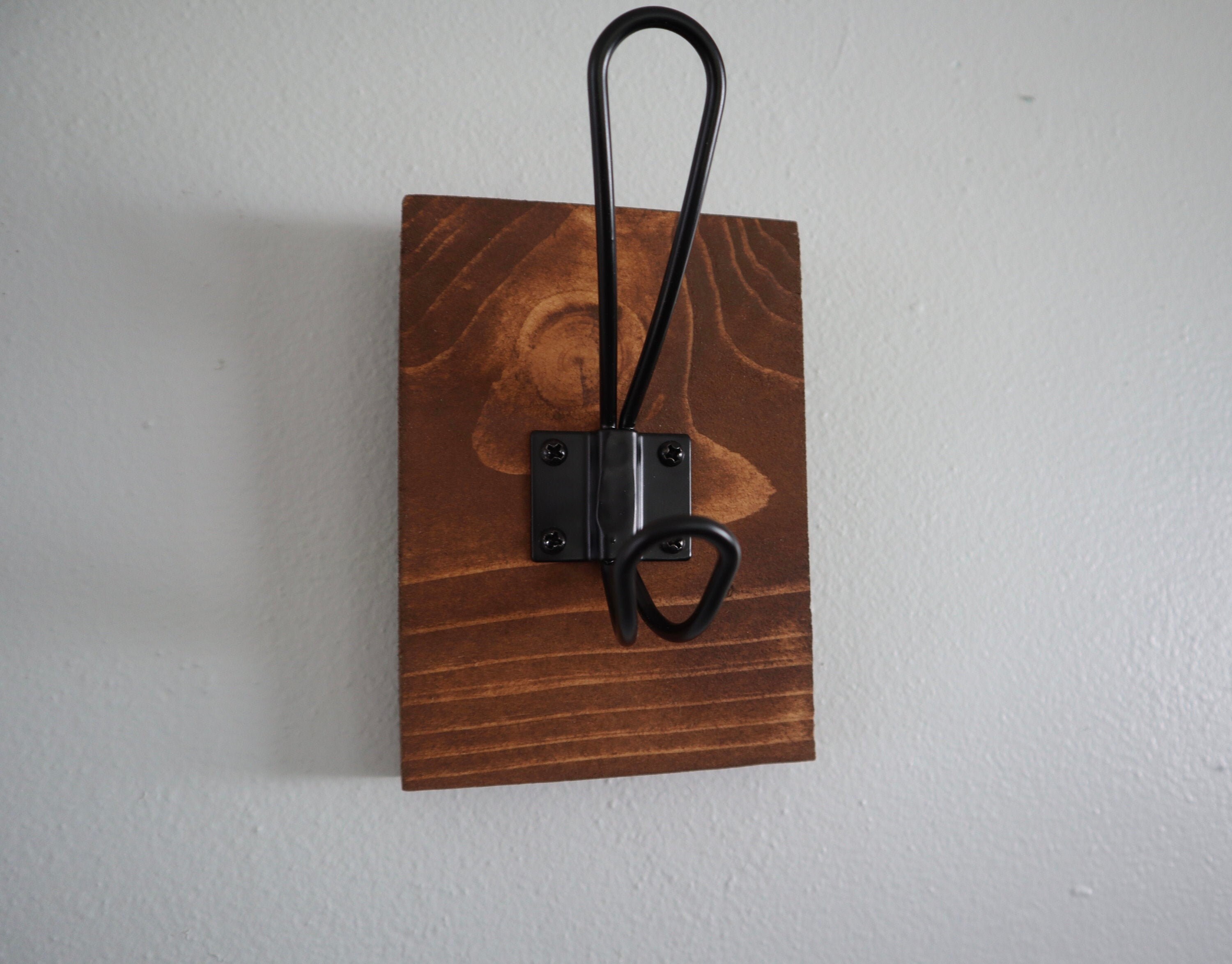 Individual farmhouse coat rack/ rustic coat hook/ towel ...