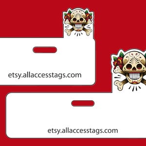 Skull Badge Topper & Badge Topper