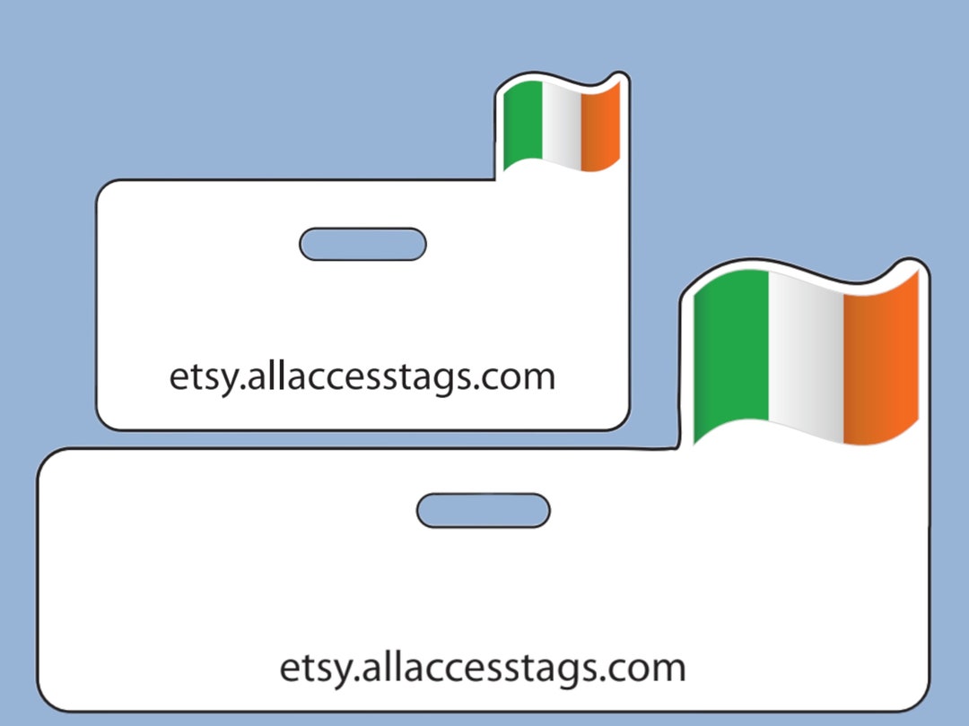 Irish Flag Badge