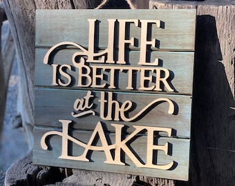 Diane Brule- Life is better in the Island sign-Custom