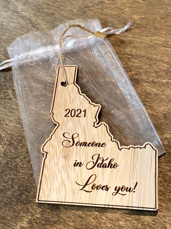 Someone in Idaho loves me Ornament