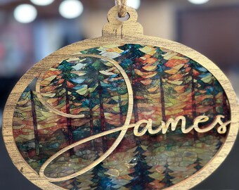 Christmas Ornament, New home, Idaho house, housewarming gift, available in your name!