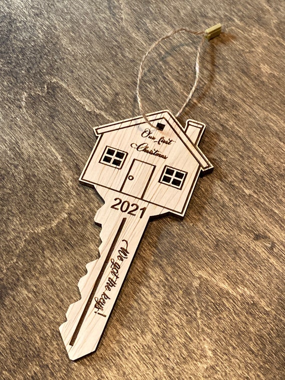 Ornament / We got the keys / Laser engraved ornament / key ornament / realtor gift idea / Christmas gift / Gift embellishment, realtor