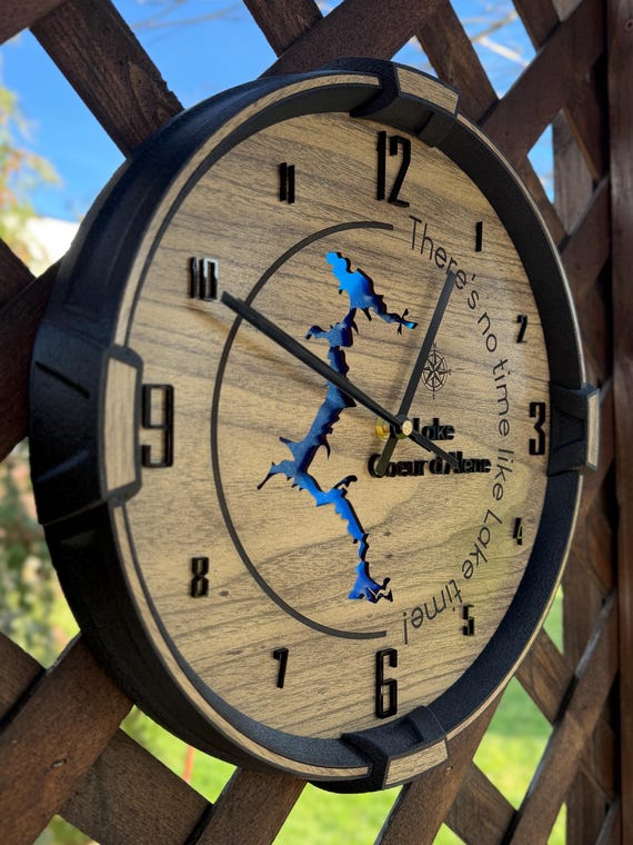 Custom Logo Wall Clock | Personalized Business Office Decor | Modern Industrial Design