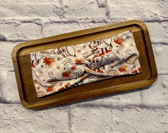 Adult Retro Baseball Flower Stretchy Headband