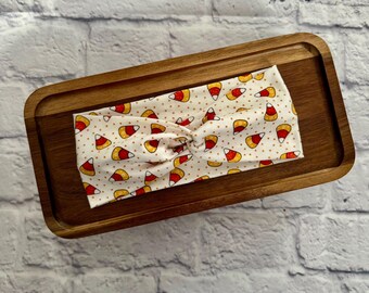Polka Dot Candy Corn Halloween Adult Headband
