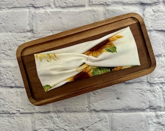 Sunflower Adult Stretchy Summer Headband