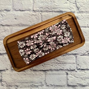Flower Spider Web Fall Pink Halloween Adult Headband