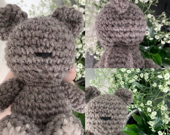 Teddy Bear Amigurumi Crochet Pattern - PDF