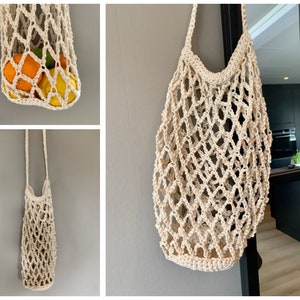 Crochet market tote bag - Crochet pattern - Easy and beginner friendly