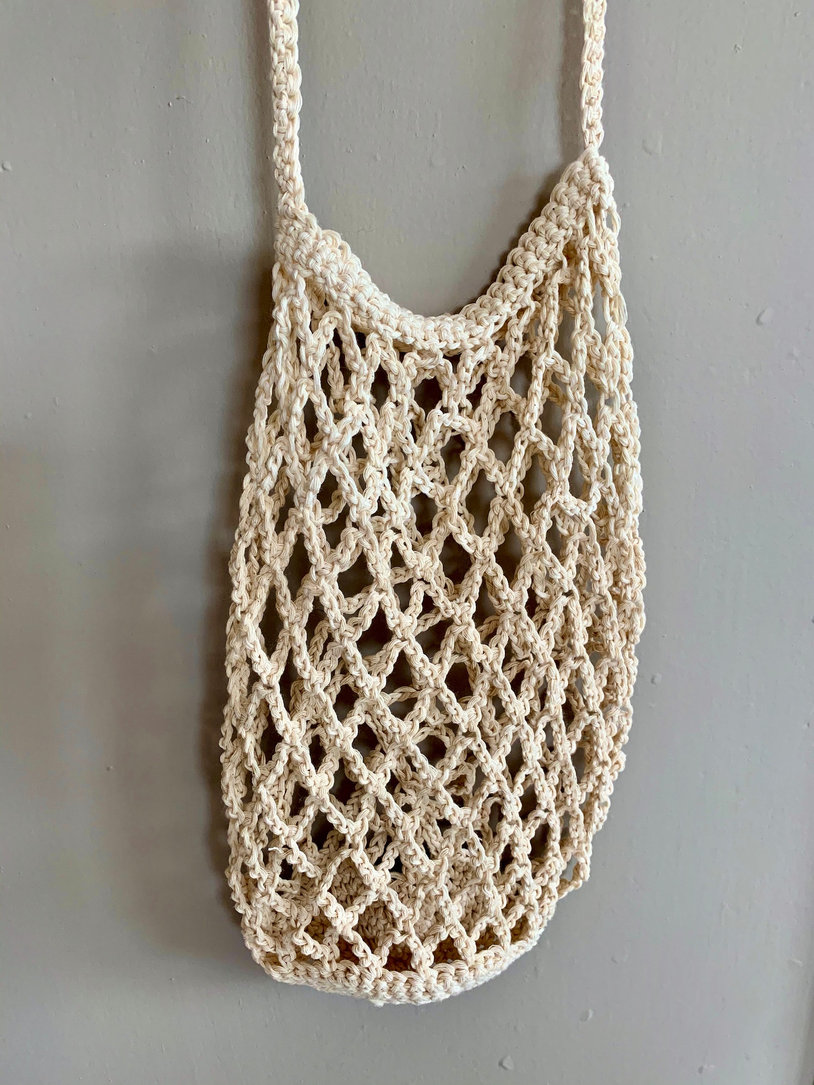 Crochet Market Tote Bag Crochet Pattern Easy and Beginner Friendly Etsy