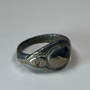 Vintage silver simple ring
