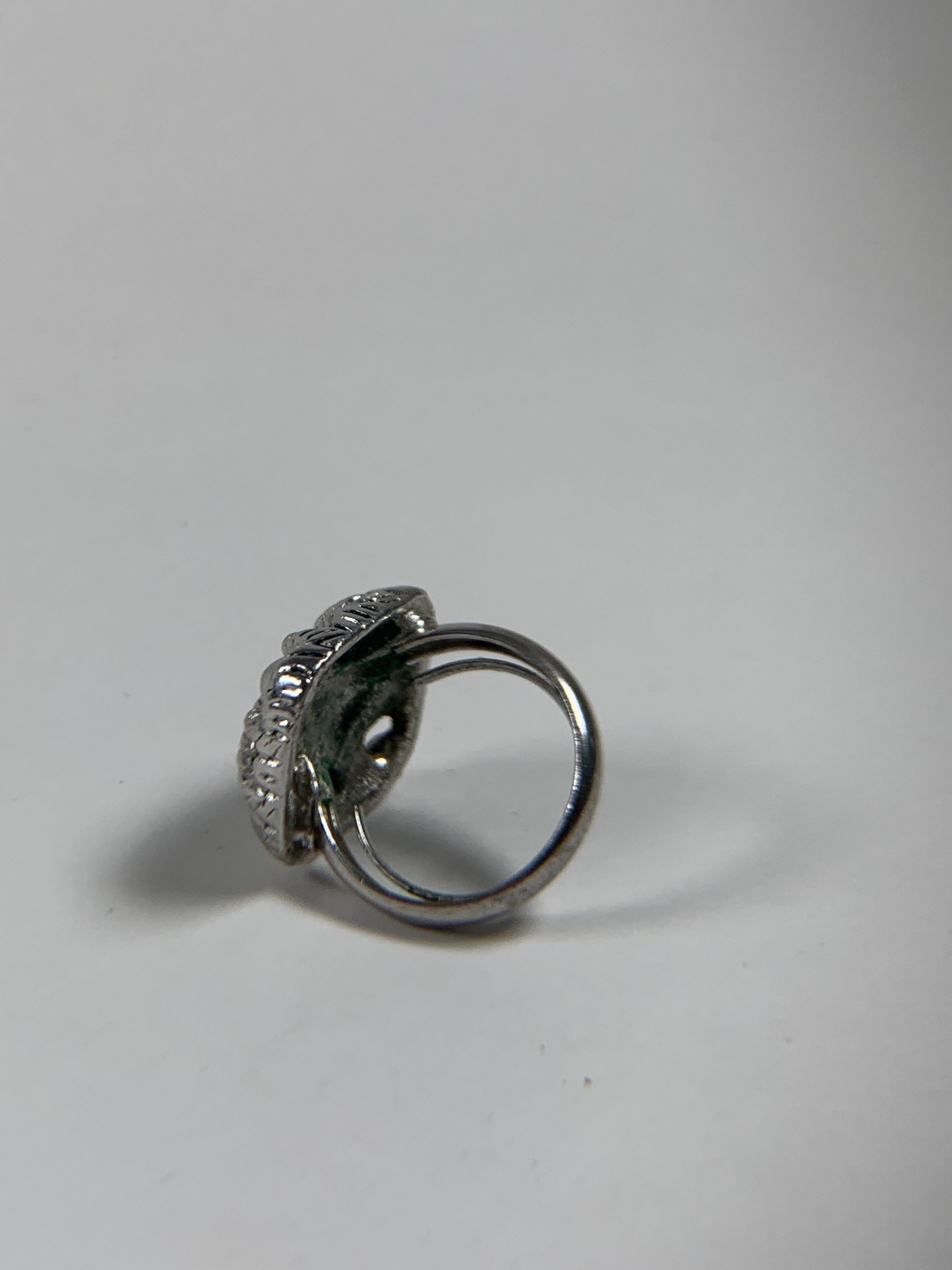 Vintage Avon Silver and Turquoise Ring. Size 7 1/2 - Etsy