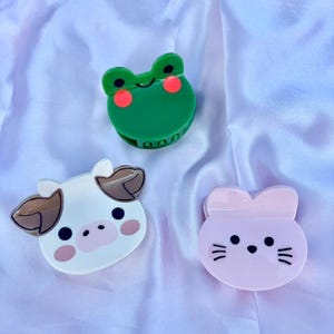 かわいい動物のヘアクリップ | 女性のためのかわいい動物のヘアアクセサリー | トレンドのかわいいヘアクリップ