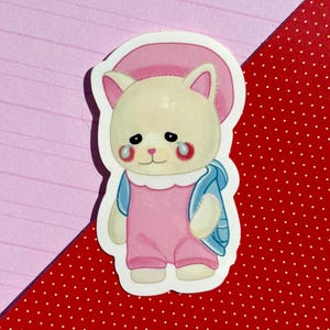 Crying Cute Critter | Vinyl Waterproof Stickers for Bullet Journal, Planner, Laptop, Water Bottle, Phone Case, Deco