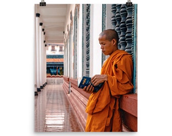 The Monk - Fine Art Print, Wall Art, Home Decor, Prints Wall Art, Portrait Print, Travel Photography