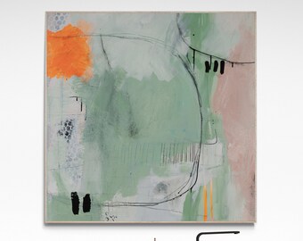from S to XXL - Mintgreen light pink - Edition Fine Art Print in museum quality, now also on canvas!