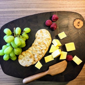 1950&#39;s mid century modern inspired end grain hard maple butcher/serving board.