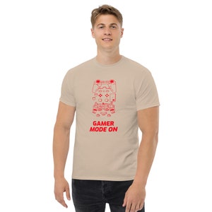 Game Mode Men&#39;s heavyweight tee