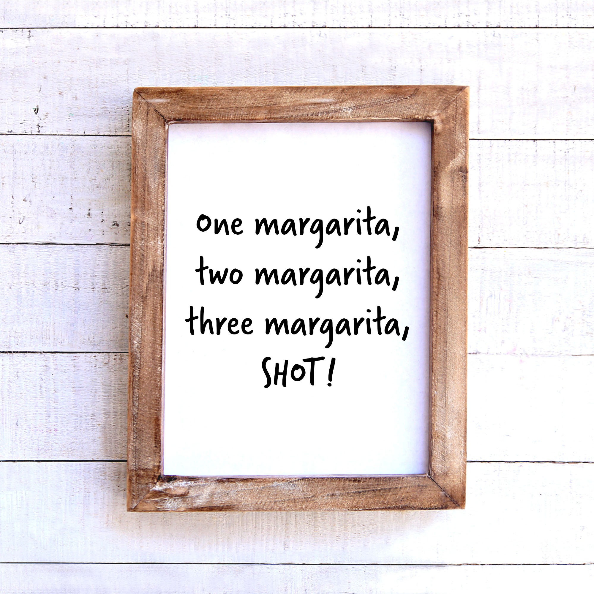 One Margarita Two Margarita Three Margarita Shotsong Lyrics Etsy