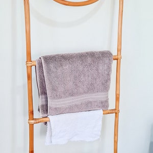 Rattan towel rack sale